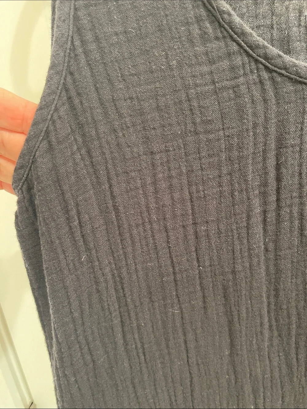 Siren Classic Black Sleeveless Maxi Dress - Casual Elegant - Picture 3 of 4